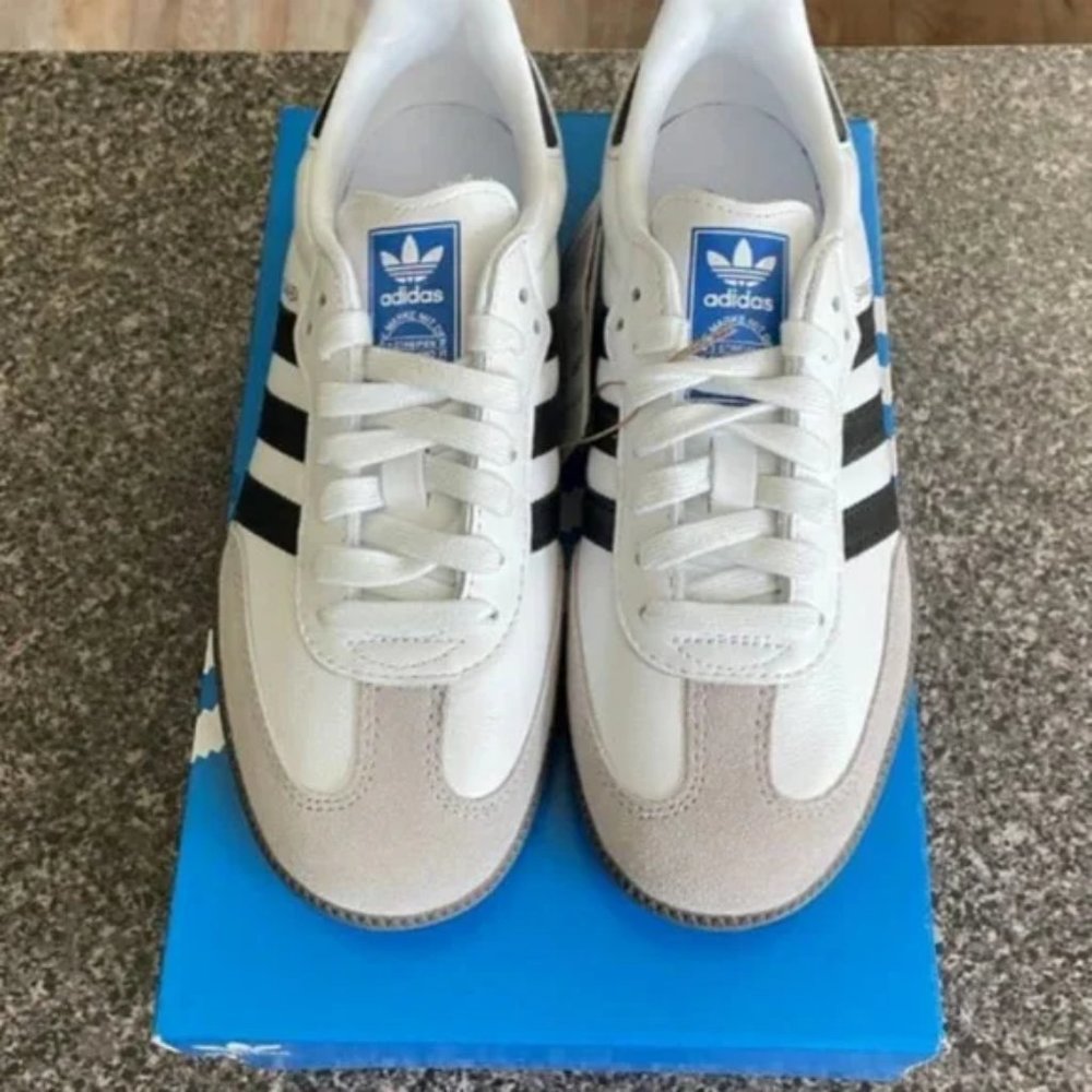 Womens Adidas Samba White Vegan